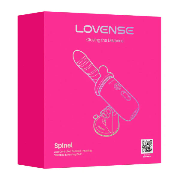 Spinel – Machine de stimulation connectée avec poussée, vibrations et chauffage - Lovense