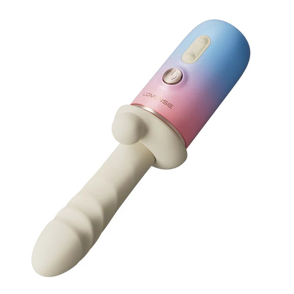 Spinel – Machine de stimulation connectée avec poussée, vibrations et chauffage - Lovense