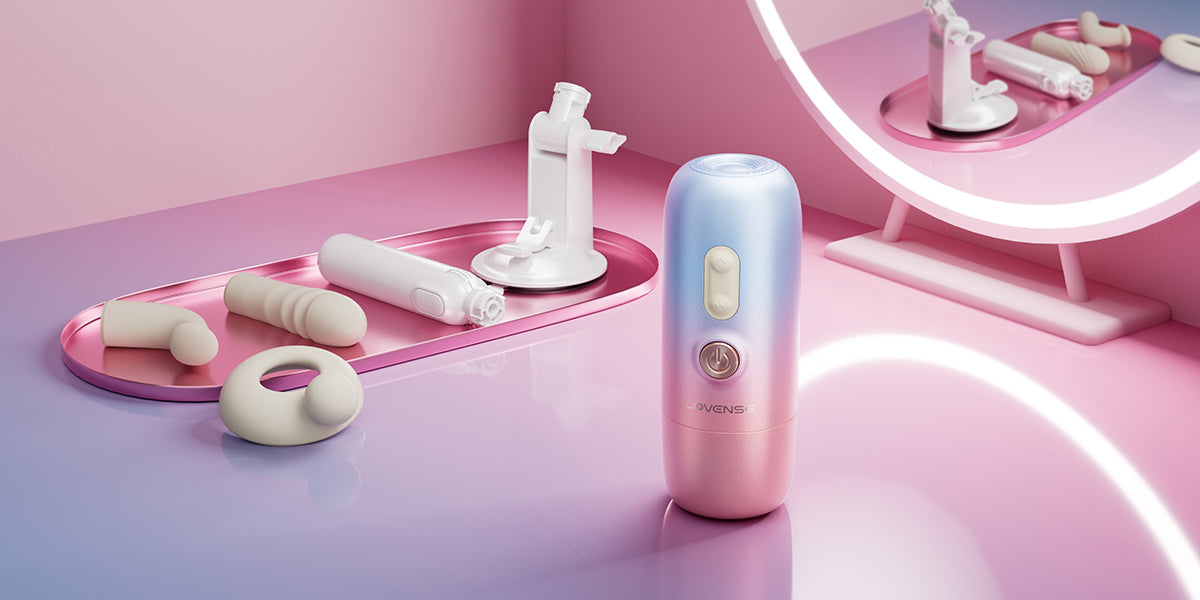 Spinel – Machine de stimulation connectée avec poussée, vibrations et chauffage - Lovense