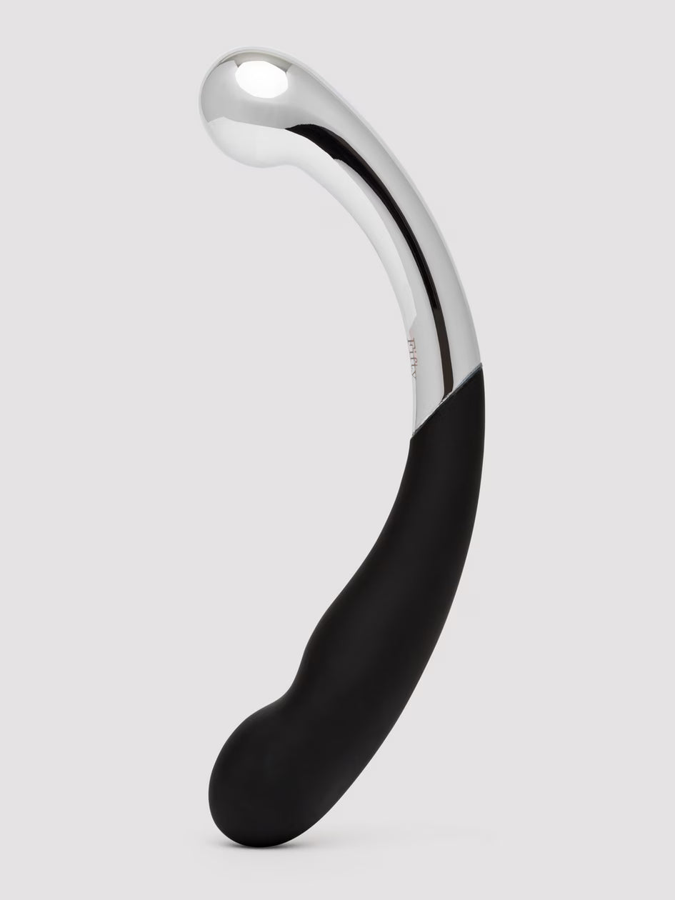 Sweet Pressure – Dildo double extrémité en métal & silicone - Fifty Shades of Grey