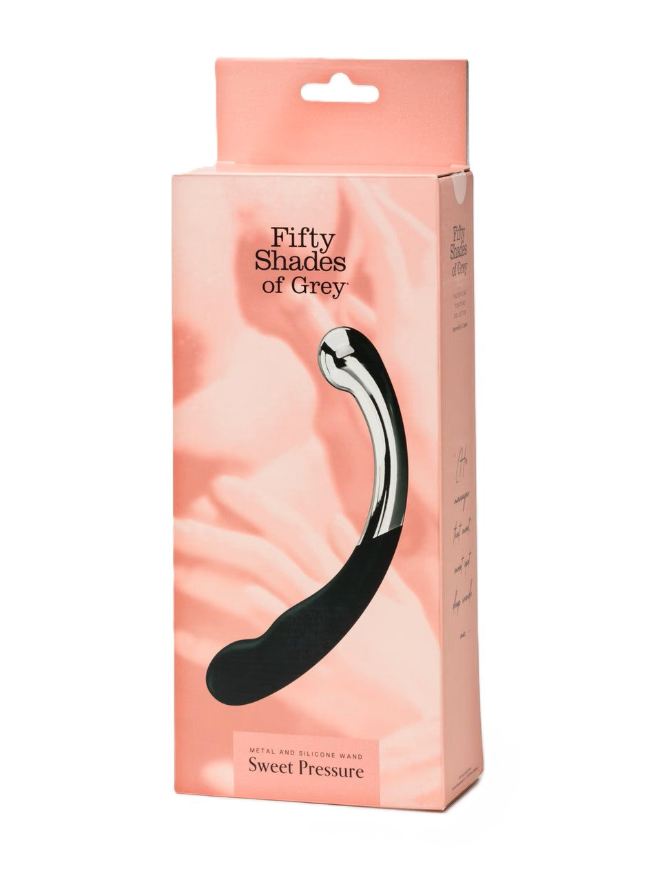 Sweet Pressure – Dildo double extrémité en métal & silicone - Fifty Shades of Grey
