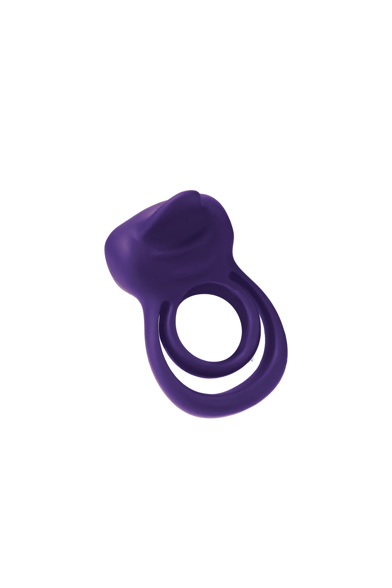 Thrust – Anneau double avec languette vibrante pour clitoris - Védo