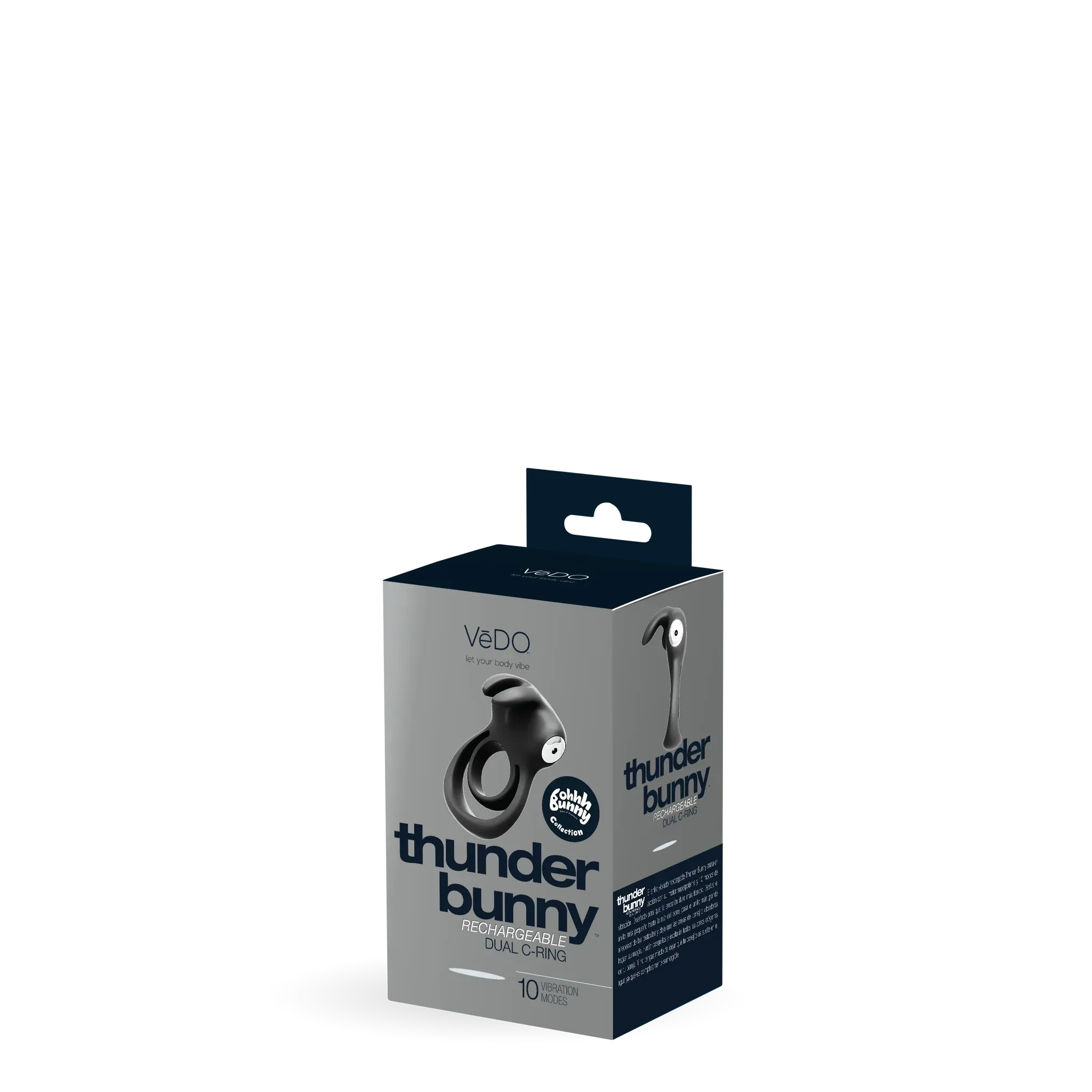 Thunder Bunny Anneau pénien double avec lapin - Védo