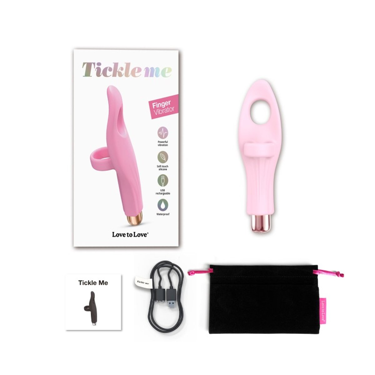 Tickle Me – Stimulateur vibrant pour doigt - Love to Love