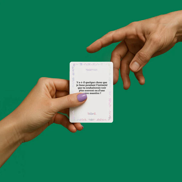 Together Jeu de cartes pour les couples - Biird