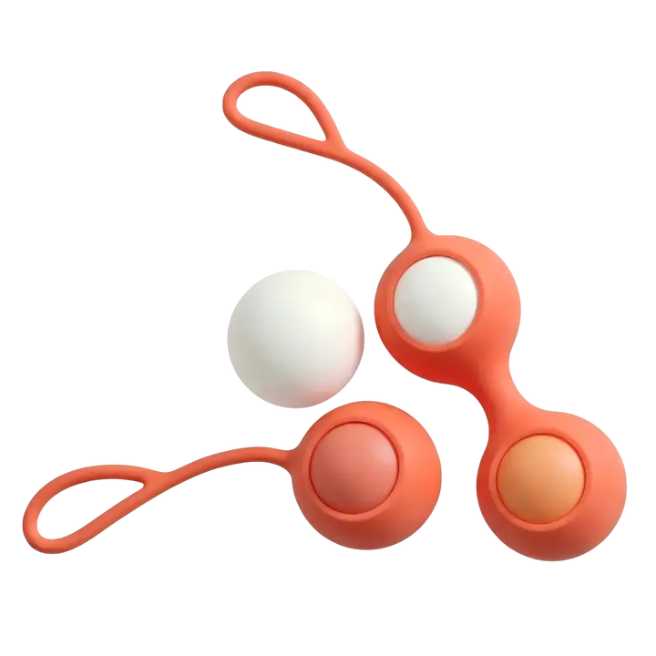 Tone – Ensemble de boules de Kegel - Peach & Cream