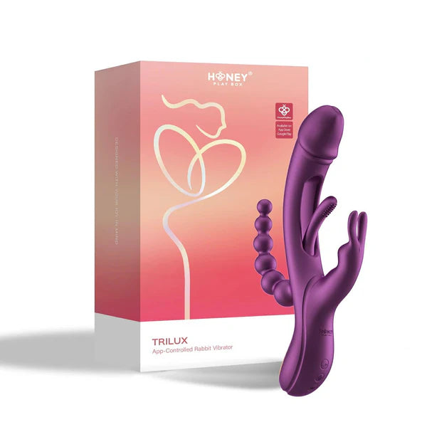 Trilux Triple Vibrator - Honey Play Box