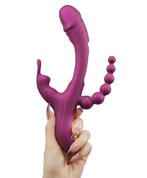 Trilux Triple Vibrator - Honey Play Box