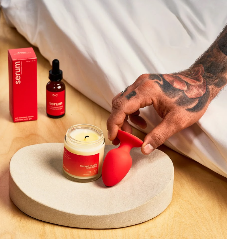 Uno plug anal intime - Peach & Cream