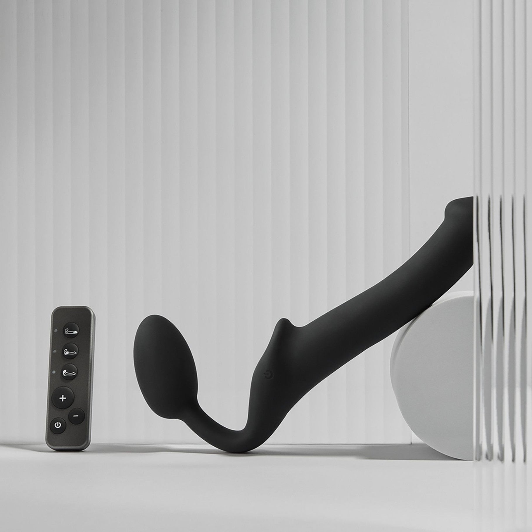 Remote Controlled Vibrating Strapless Strap-On - Strap-On-Me