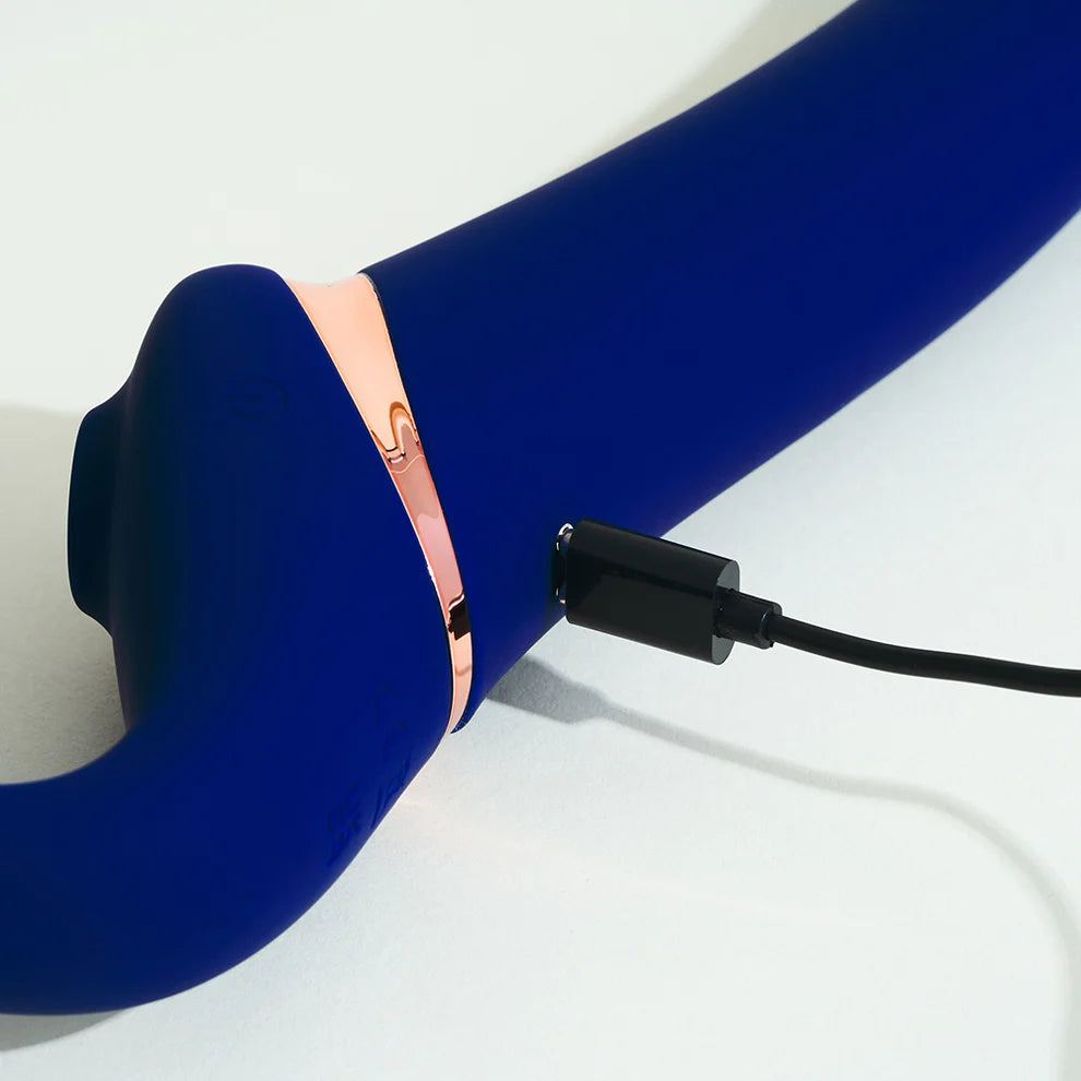 Strap-On strapless vibrant Multi Orgasme télécommandé - Strap-On-Me