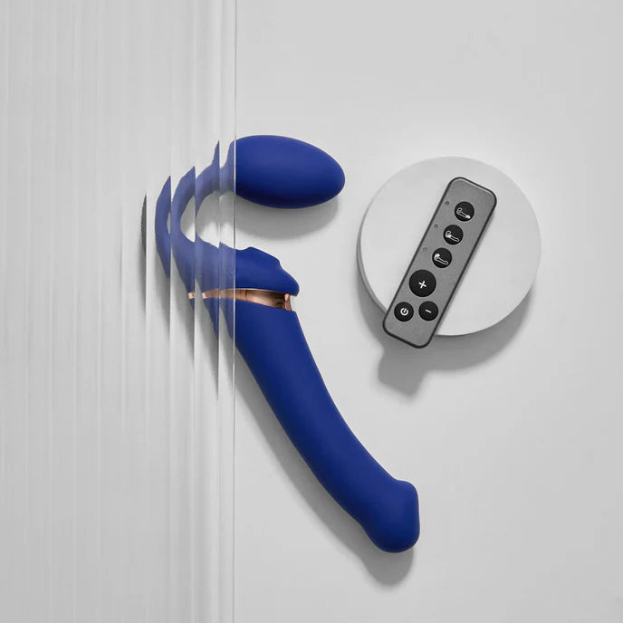 Strap-On strapless vibrant Multi Orgasme télécommandé - Strap-On-Me