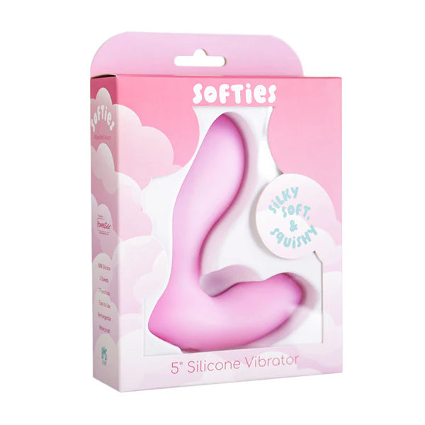 Vibrateur double stimulation en silicone - Softies
