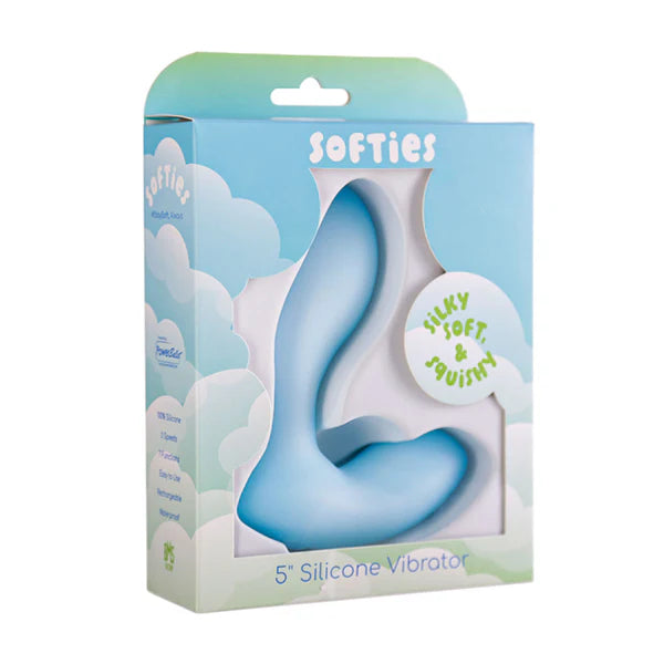 Vibrateur double stimulation en silicone - Softies
