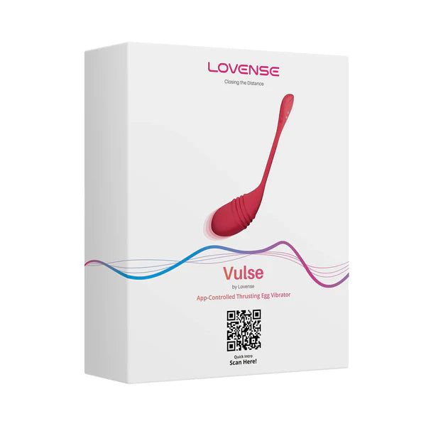 Vulse – Œuf vibrant connecté à poussée - Lovense