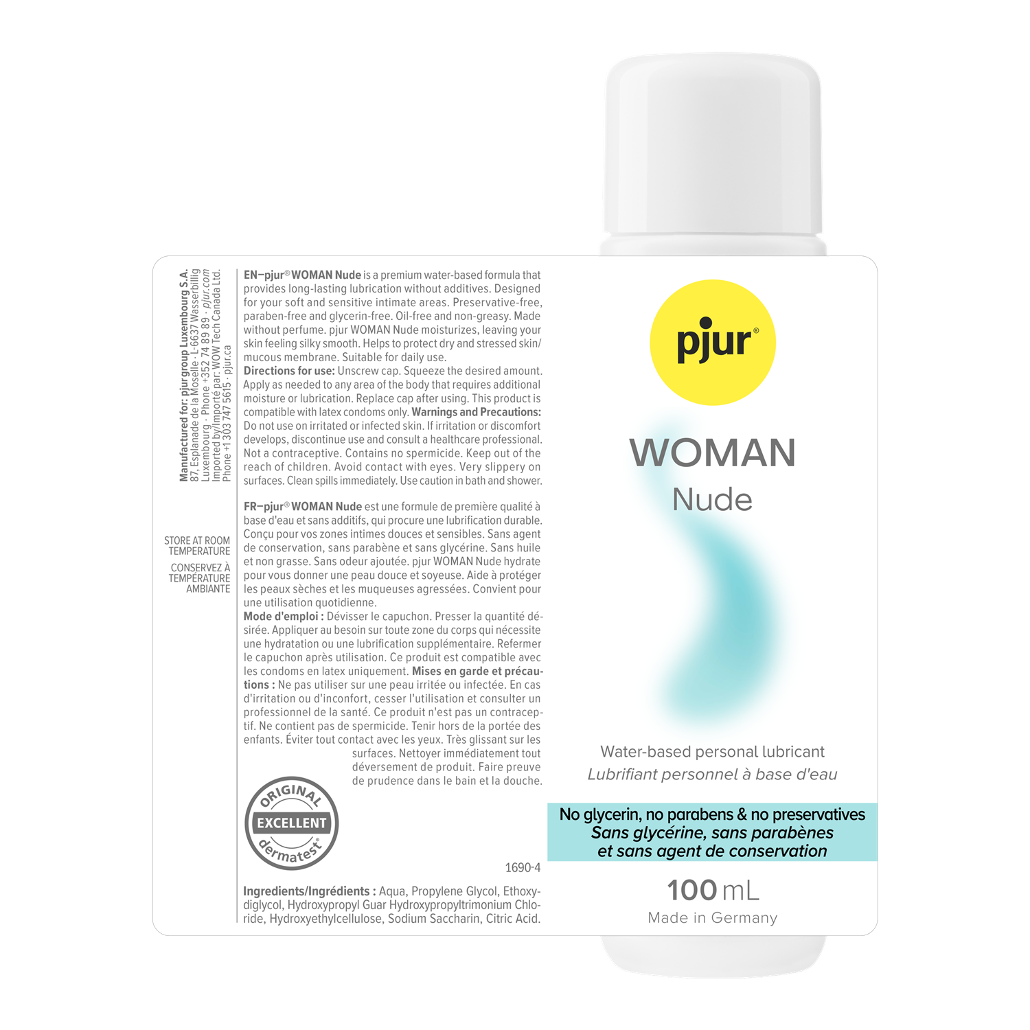 Woman Nude – Lubrifiant à base d'eau - Pjur