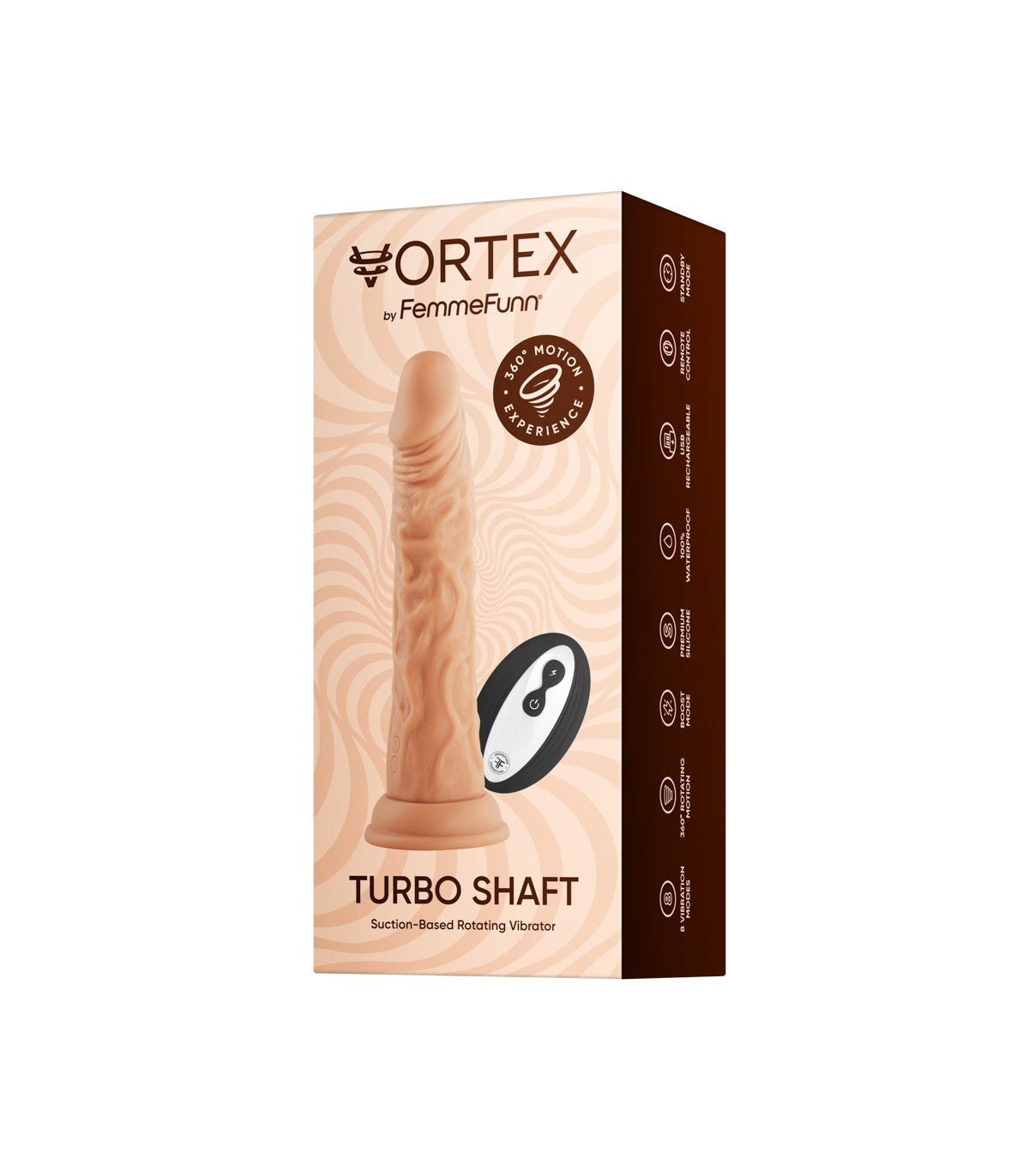 Wireless 2.0 dildo 360° rotation - FemmeFunn