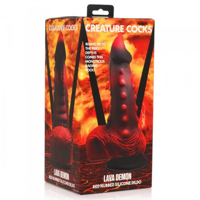 Lava Demon Creature Cock Dildo