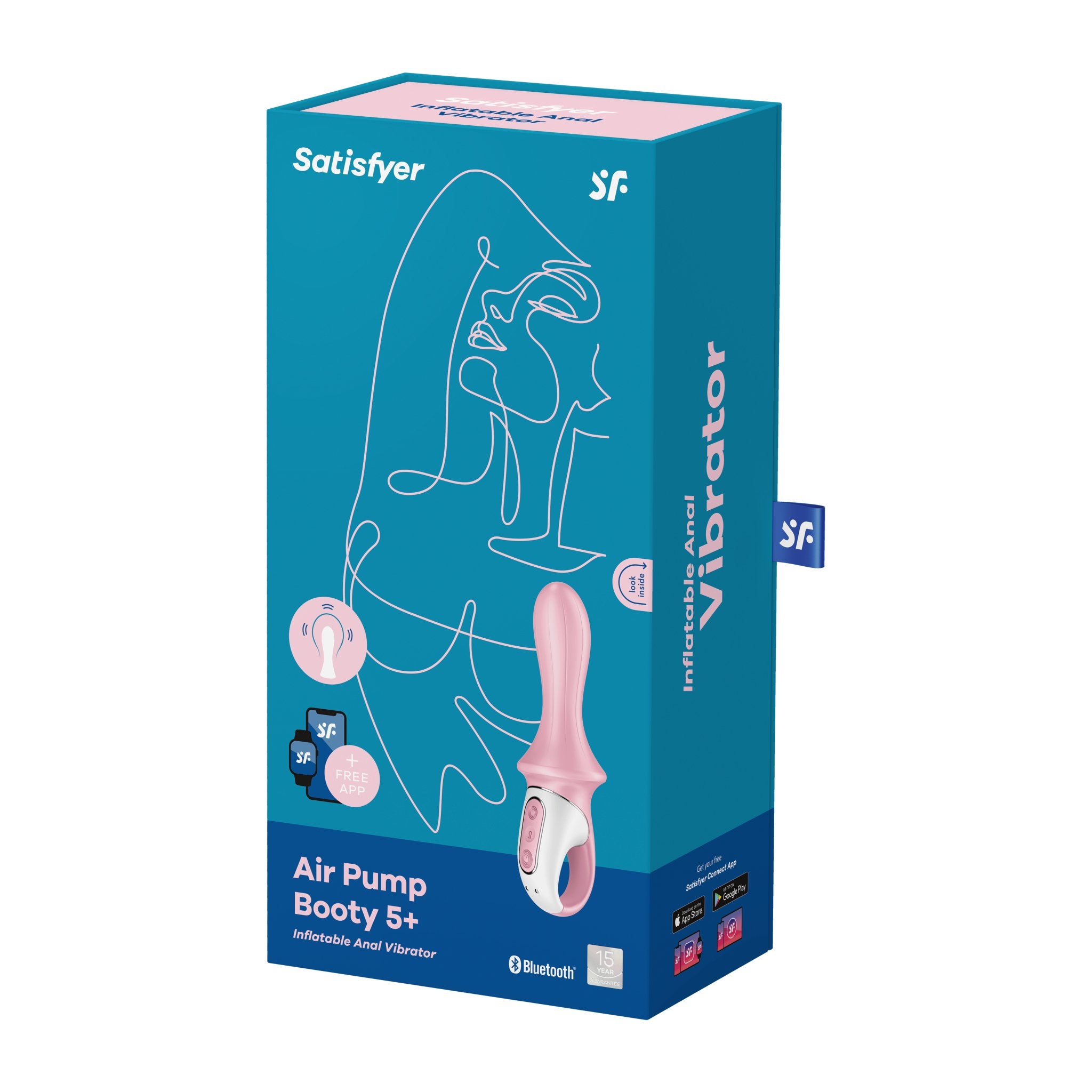 Air Pump Booty 5+ vibromasseur anal gonflable - Satisfyer - Boutique SP