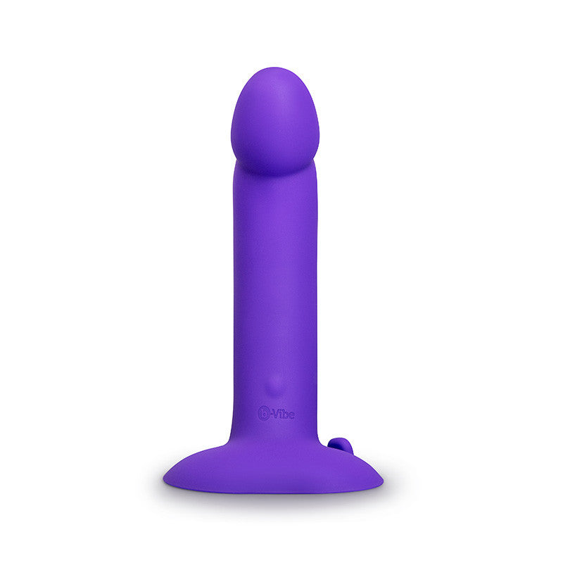 Kit stap-On – Dildo vibrant incurvé 6.5" avec harnais - B-Vibe