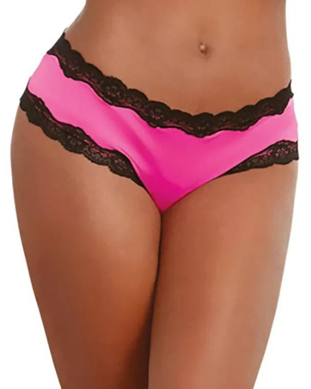 Culotte bikini demi-fesse lacé au dos - Dreamgirl