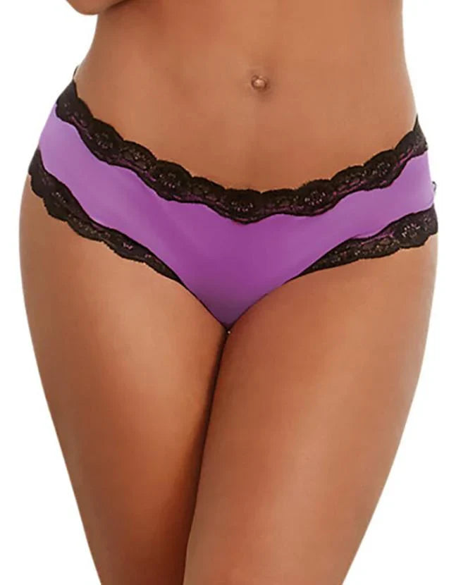 Culotte bikini demi-fesse lacé au dos - Dreamgirl