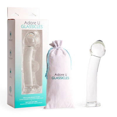Dildo en verre Three - Adore U Glassicles