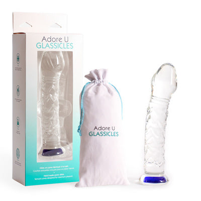 Dildo en verre Five - Adore U Glassicles