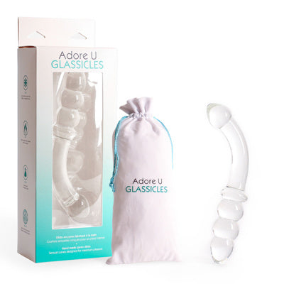 Glass dildo Nine - Adore U Glassicles