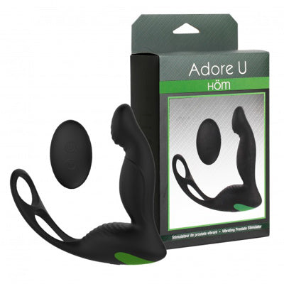 Prostate stimulator with vibrating ring - Adore U Höm