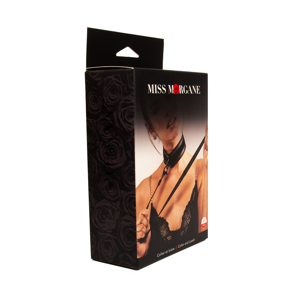 Collier et laisse végane - Miss Morgane