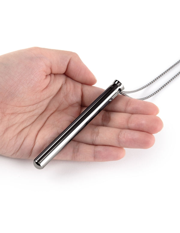 Stimulateur clitoridien en collier noir - Le Wand