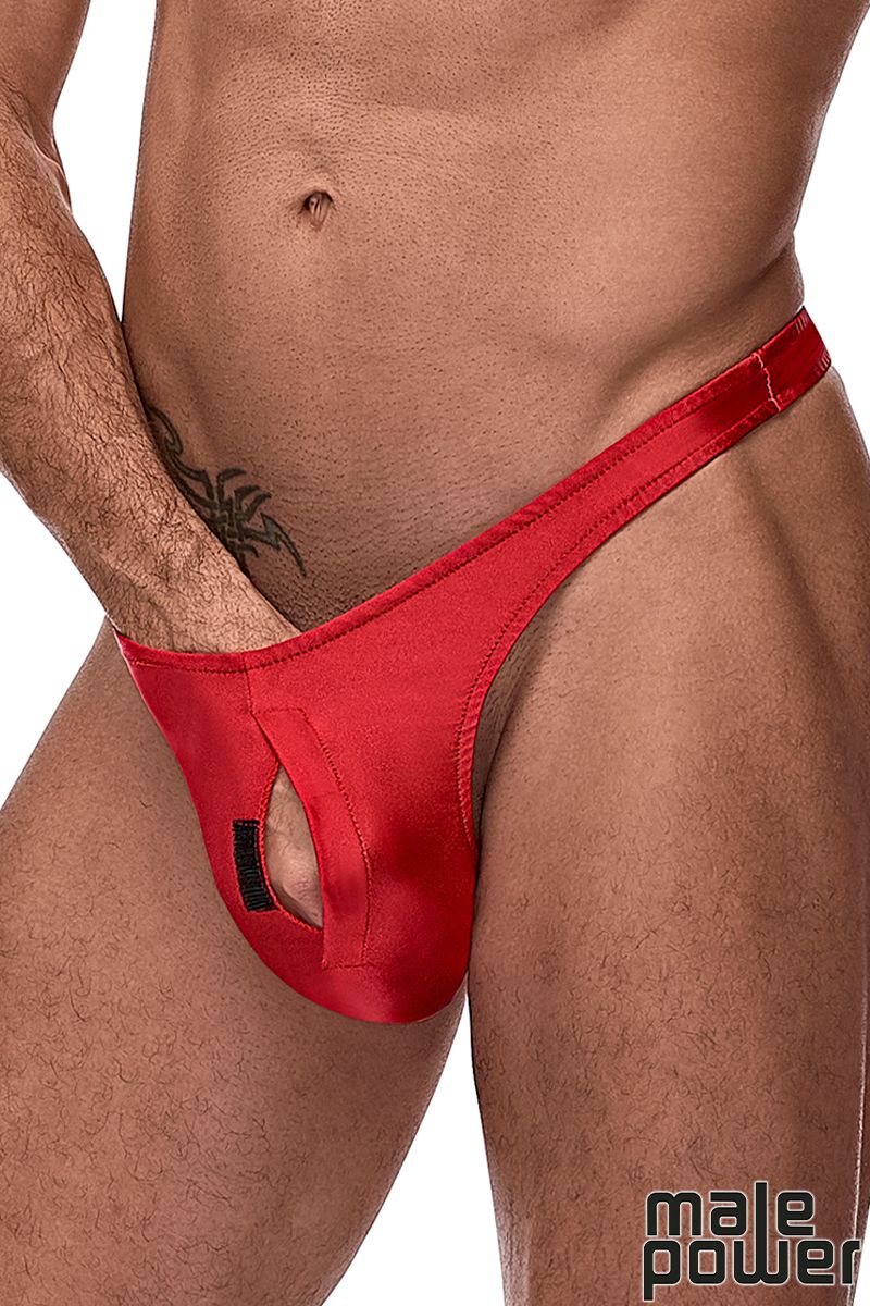 Thong with front opening - Male Power