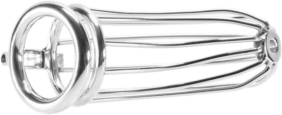 Chastity cage with padlock - Red