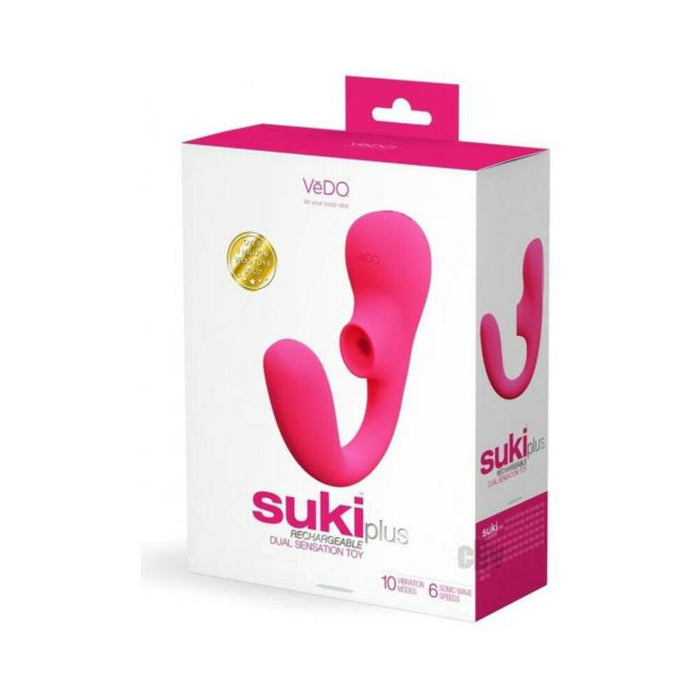 Vibrateur double stimulation Suki Plus Védo